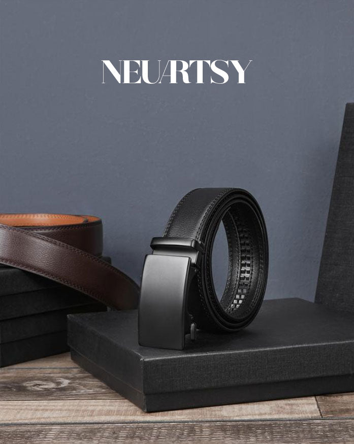 Leather Belt Men's First Layer