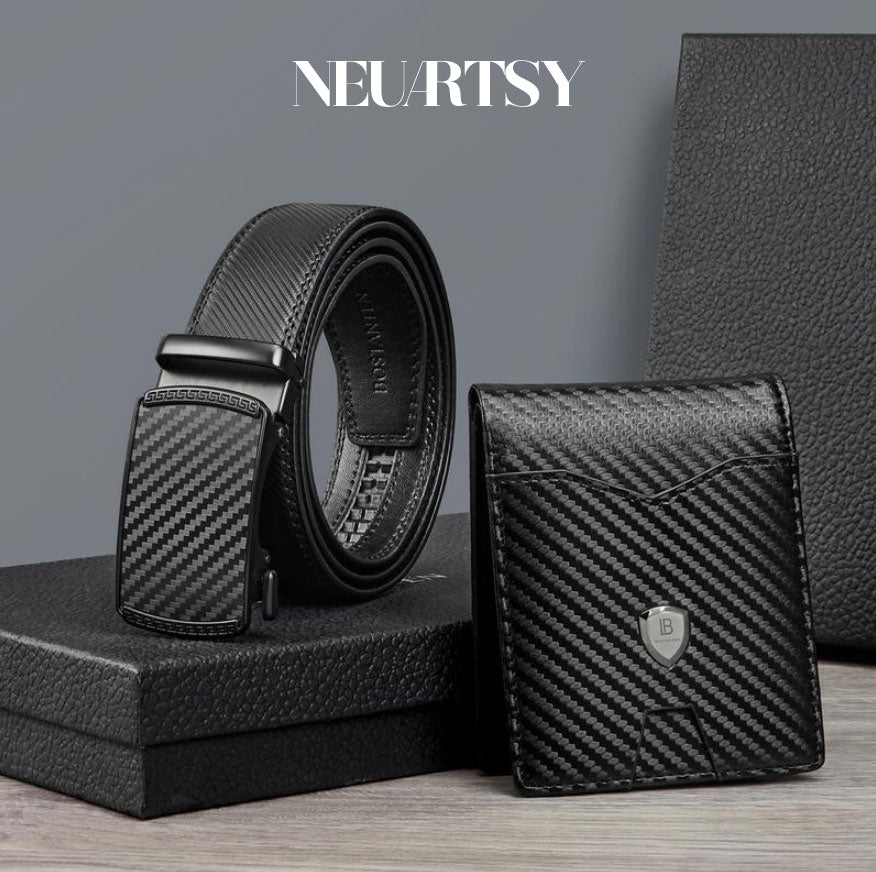 Leather Belt Men's First Layer