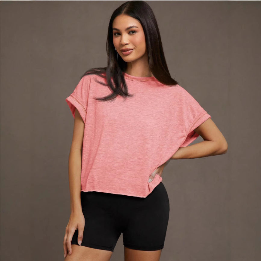Yoga T-shirt Loose Casual Breathable