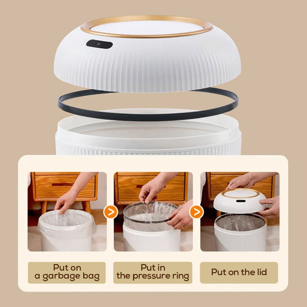 Neuartsy SensiLux™ - Waterproof Smart Trash Can