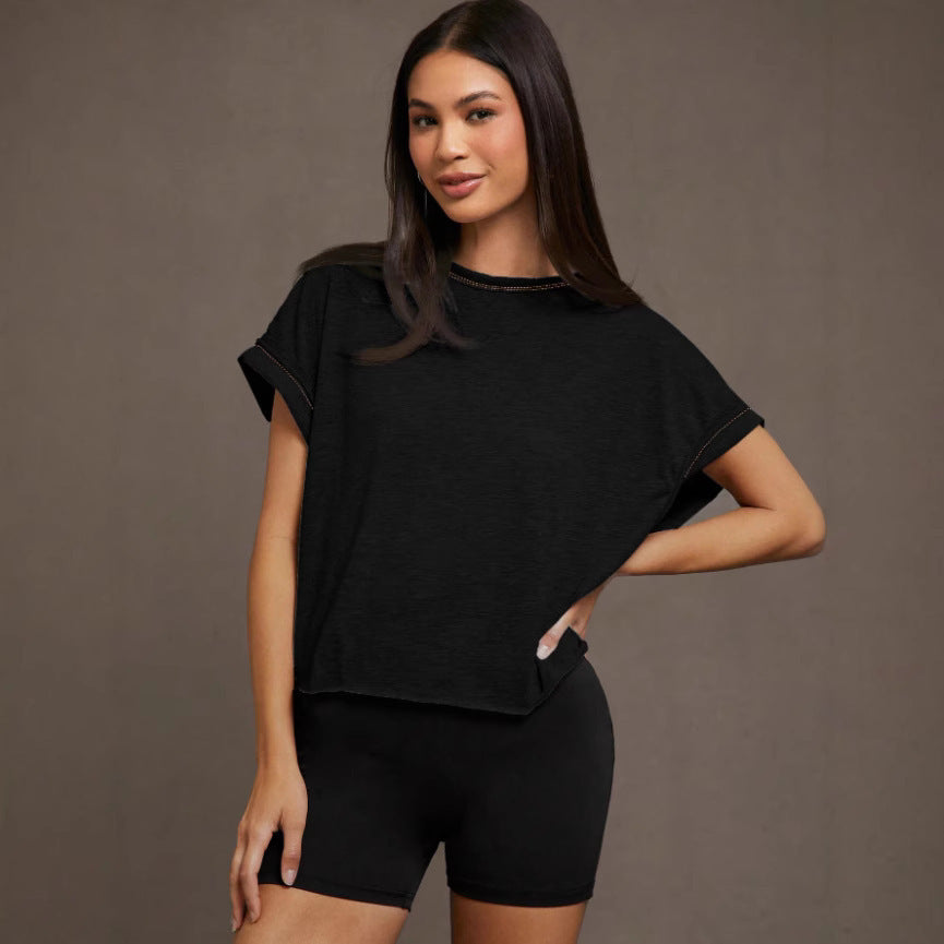 Yoga T-shirt Loose Casual Breathable