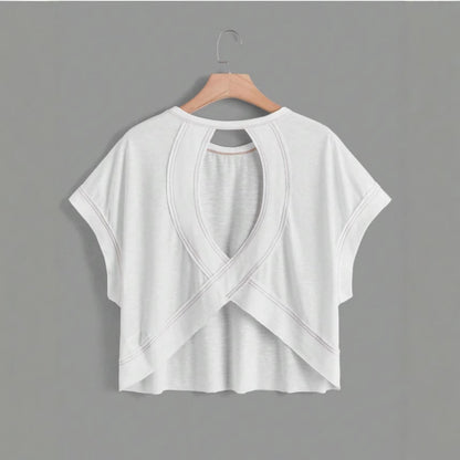 Yoga T-shirt Loose Casual Breathable