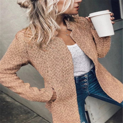 Street Hipster Padded Woolen Coat