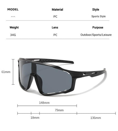 Photochromic Cycling Sunglasses
