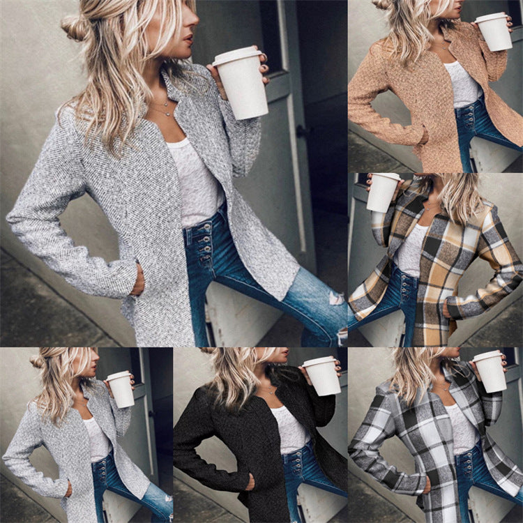 Street Hipster Padded Woolen Coat