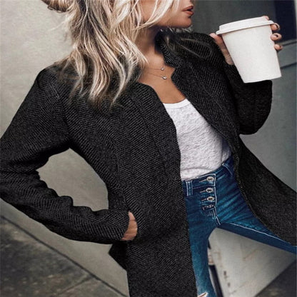 Street Hipster Padded Woolen Coat