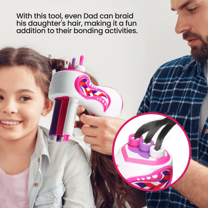 Automatic hair braiding machine