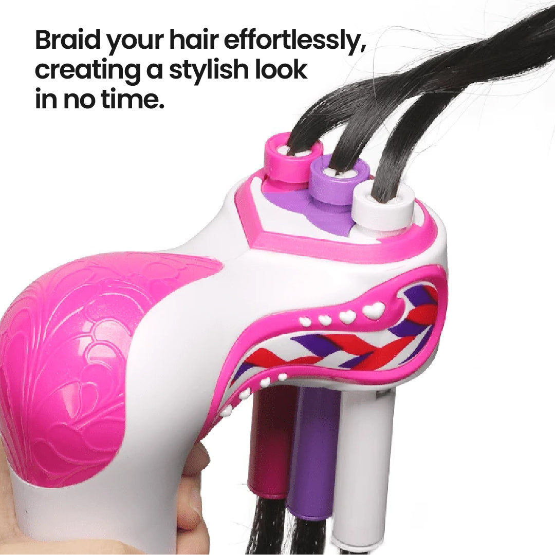 Automatic hair braiding machine