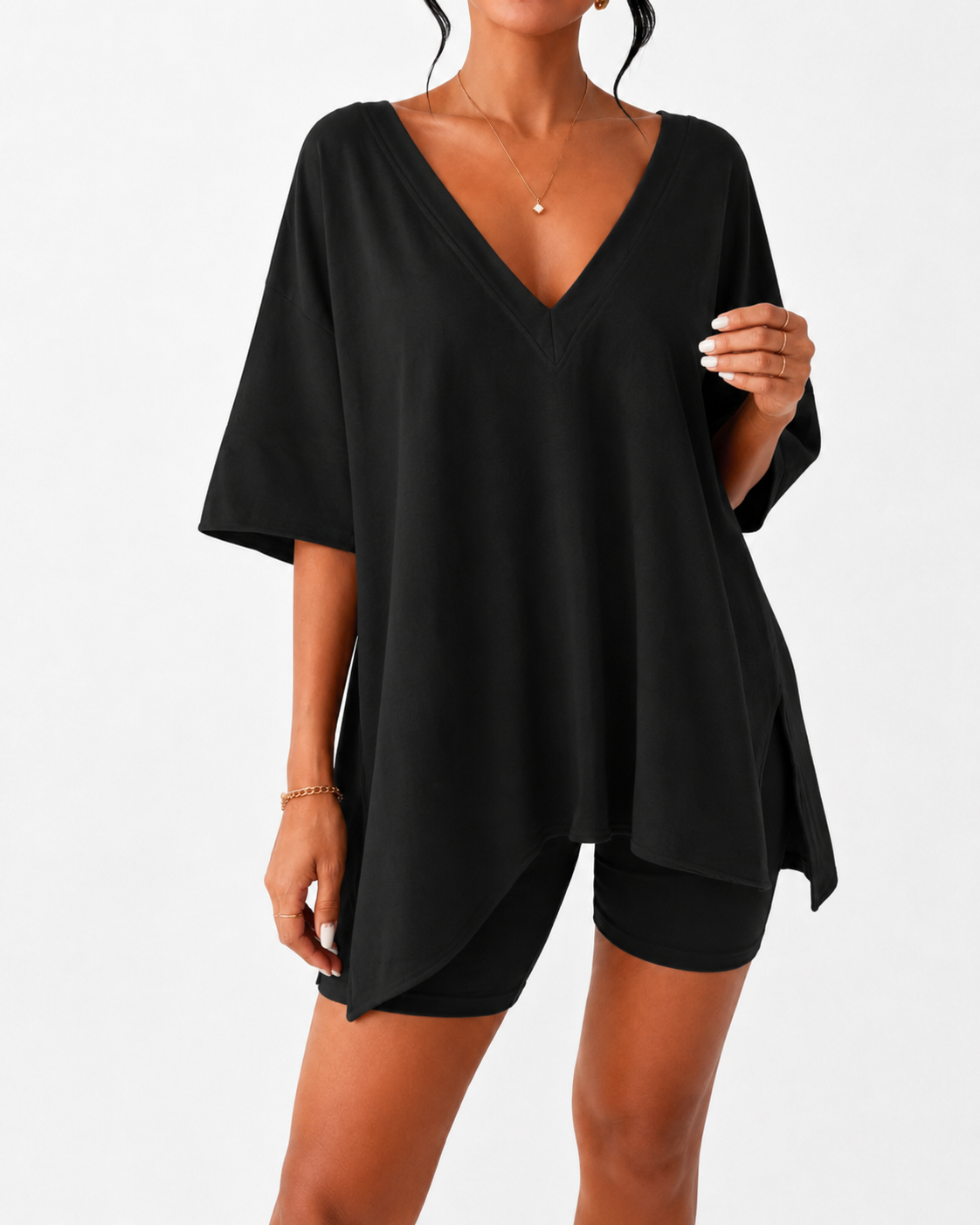 Raglan Athleisure Two-Piece Set