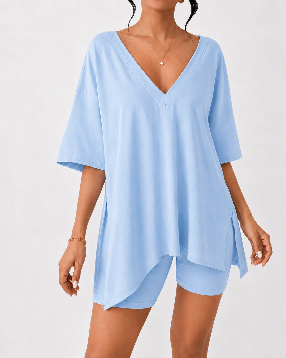 Raglan Athleisure Two-Piece Set