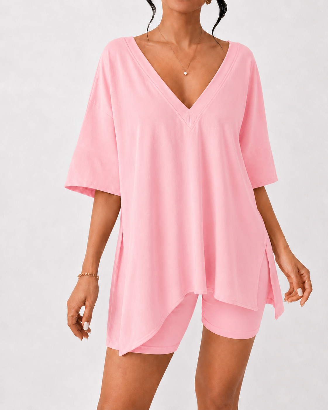 Raglan Athleisure Two-Piece Set