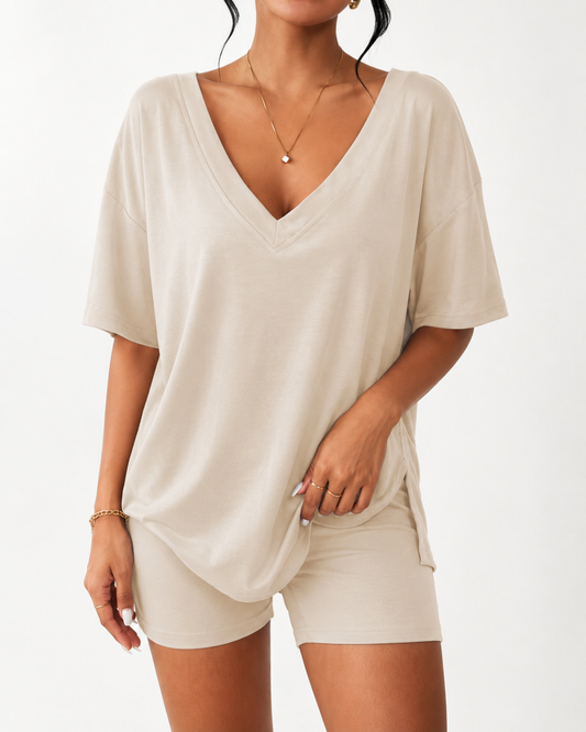 Raglan Athleisure Two-Piece Set
