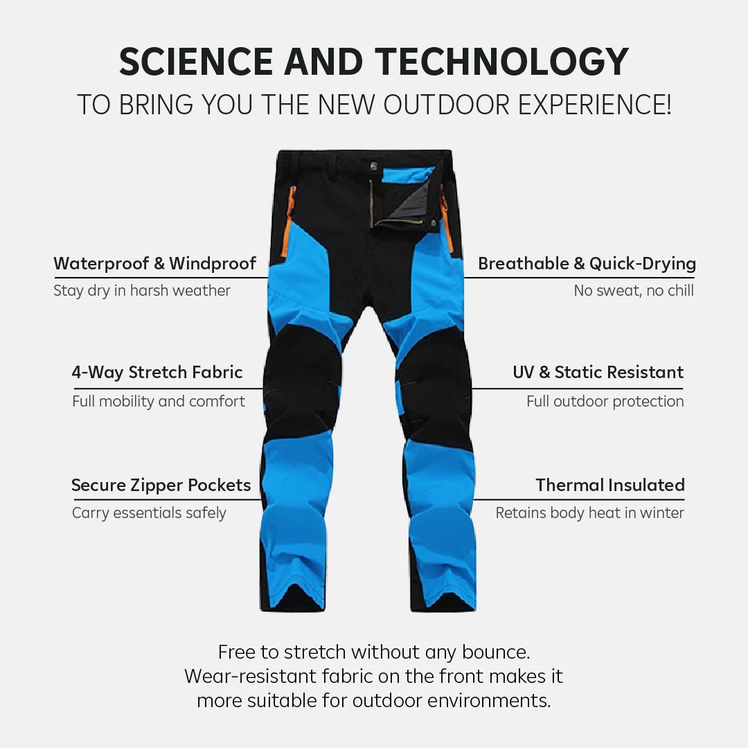 Outdoor Waterproof Windproof Stretch Pants