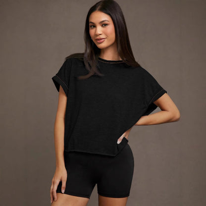 Yoga T-shirt Loose Casual Breathable