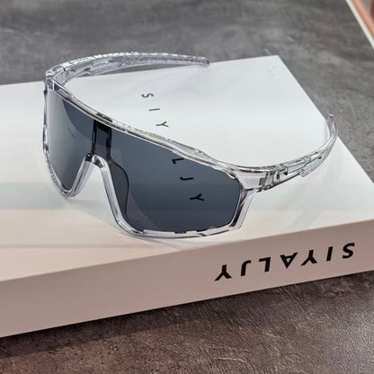 Photochromic Cycling Sunglasses - Translucent Gray